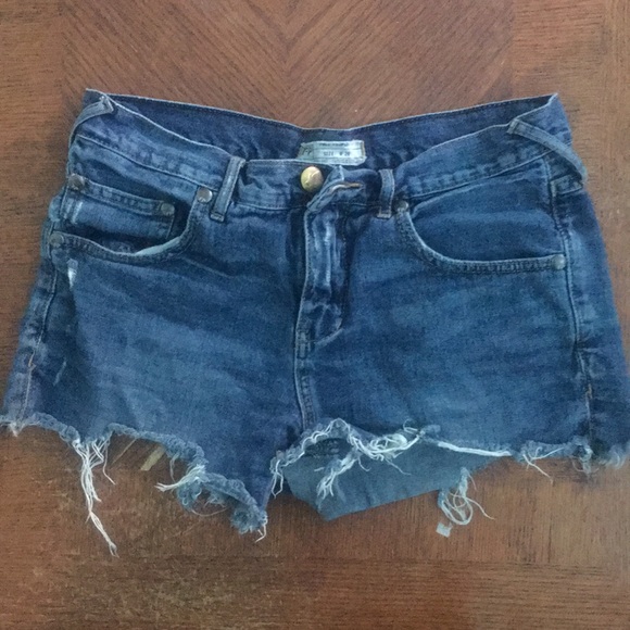 Jean shorts - Picture 1 of 3